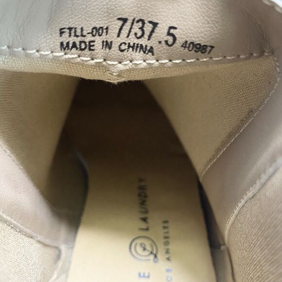 Chinese Laundry Womens Size 7 Snake Print Boot Bootie Slip On Pointed Toe - Picture 11 of 11